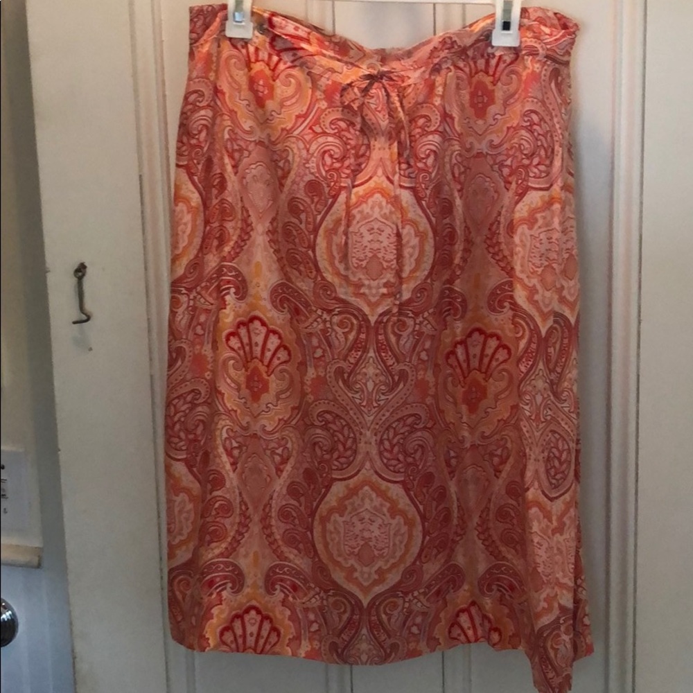 Silk skirt